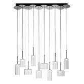 Observatory Lighting Spillray Replica10 Light Pendant