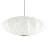 Observatory Lighting Bubble Saucer Replica Criss Cross Pendant Light