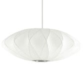 Observatory Lighting Bubble Saucer Replica Fabric Criss Cross Pendant Light