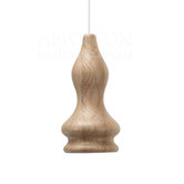 Observatory Lighting Fermetti Bulb B Replica Wooden Pendant Light