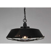Observatory Lighting Vintage Wire Steel Pendant Light