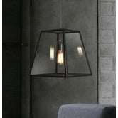 Observatory Lighting Filament Metal &amp; Glass Pendant Light