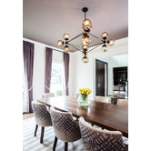 Observatory Lighting Modo Replica 15 Light Chandelier
