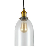 Observatory Lighting Clear Cloche Filament Pendant Light