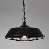 Observatory Lighting Vintage Wire Steel Pendant Light