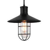 Observatory Lighting Guard Metal Wire Pendant Light