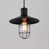 Observatory Lighting Guard Metal Wire Pendant Light