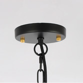 Observatory Lighting Black Barnard Metal Pendant Light