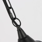 Observatory Lighting Black Barnard Metal Pendant Light