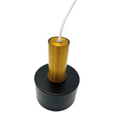 Observatory Lighting Brass &amp; Black Adrielle Pendant Light