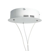 Observatory Lighting Black LED Ring Pendant Light