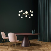 Observatory Lighting Rickon 12 Light Chandelier