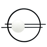 Observatory Lighting Black Tanner Iron Wall Light