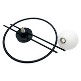 Observatory Lighting Black Tanner Iron Wall Light