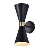 Observatory Lighting Melanie Black Glass Replica Wall Sconce