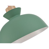 Observatory Lighting Bara Metal &amp; Wood Pendant Light