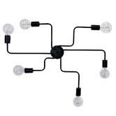 Observatory Lighting Kearns 6 Light Metal Ceiling Light