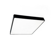 Observatory Lighting Black Harrison Square LED Ceiling Light