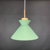 Observatory Lighting 25cm Green Stamp Pendant Light