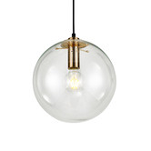 Observatory Lighting Cassius Glass Sphere Pendant Light