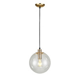 Observatory Lighting Cassius Glass Sphere Pendant Light