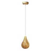 Observatory Lighting Fermetti Bulb C Replica Wooden Pendant Light