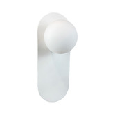 Observatory Lighting Vanern Iron &amp; Glass Wall Sconce