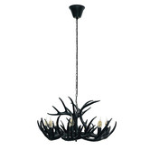 Observatory Lighting Antler Resin Chandelier