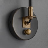 Observatory Lighting Donner Iron Wall Sconce