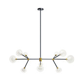 Observatory Lighting Kir Iron 10 Light Chandelier