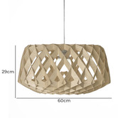 Observatory Lighting Pilke Replica 60cm Pendant Light