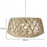 Observatory Lighting Pilke Replica Plywood Pendant Light