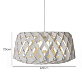 Observatory Lighting Pilke Replica 60cm Pendant Light