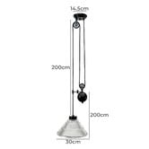 Observatory Lighting Industrial Pulley Single Pendant Light