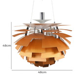 Observatory Lighting Artichoke Pendant Light