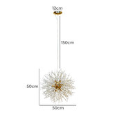 Observatory Lighting Gold Chiara Crystal Chandelier