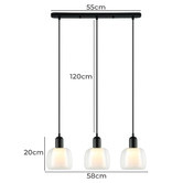 Observatory Lighting Hardy 3 Light Pendant