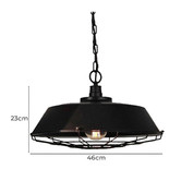 Observatory Lighting Vintage Wire Steel Pendant Light
