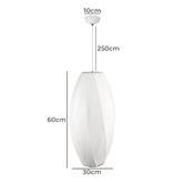 Observatory Lighting Paloma Cigar Cocoon Pendant Light