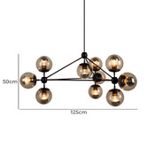 Observatory Lighting Modo Replica 10 Light Chandelier
