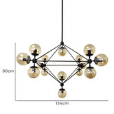 Observatory Lighting Modo Replica 15 Light Chandelier