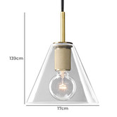 Observatory Lighting Landry Funnel Pendant Light