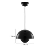 Observatory Lighting Verner Panton Replica Flowerpot Pendant Light