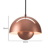 Observatory Lighting Verner Panton Replica Metal Flowerpot Pendant Light