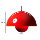 Observatory Lighting Verner Panton Replica Metal Flowerpot Pendant Light