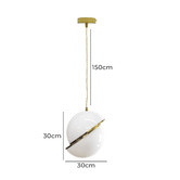 Observatory Lighting Crescent Replica Pendant Light