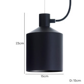 Observatory Lighting Silo Replica Aluminium Pendant Light