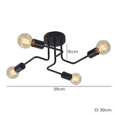 Observatory Lighting Vintage-Style Treton Iron Pendant Light
