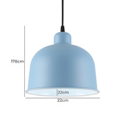 Observatory Lighting Braxton 1 Light Pendant Light