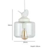 Observatory Lighting Bird Glass Pendant Light